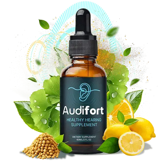Audifort natural hearing support bottle